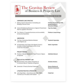 the gravitas review of business & property law
